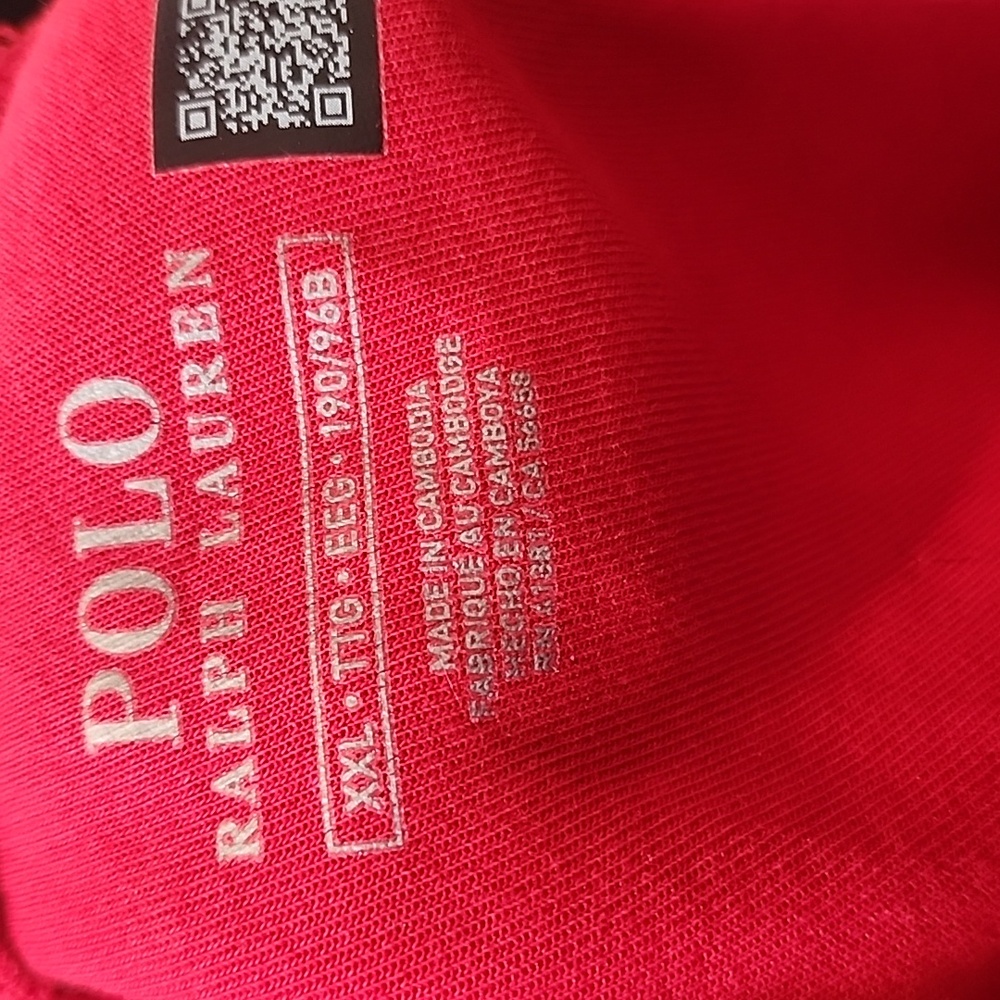 Jan - Polo Ralph Lauren Red Sweatpants - Picture 3 of 5